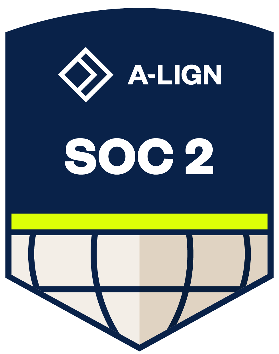 Theralytics is SOC 2 Compliant certification badge