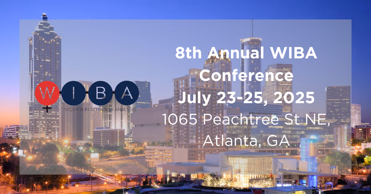 Women in Behavior Analysis (WIBA) 2026 conference image
