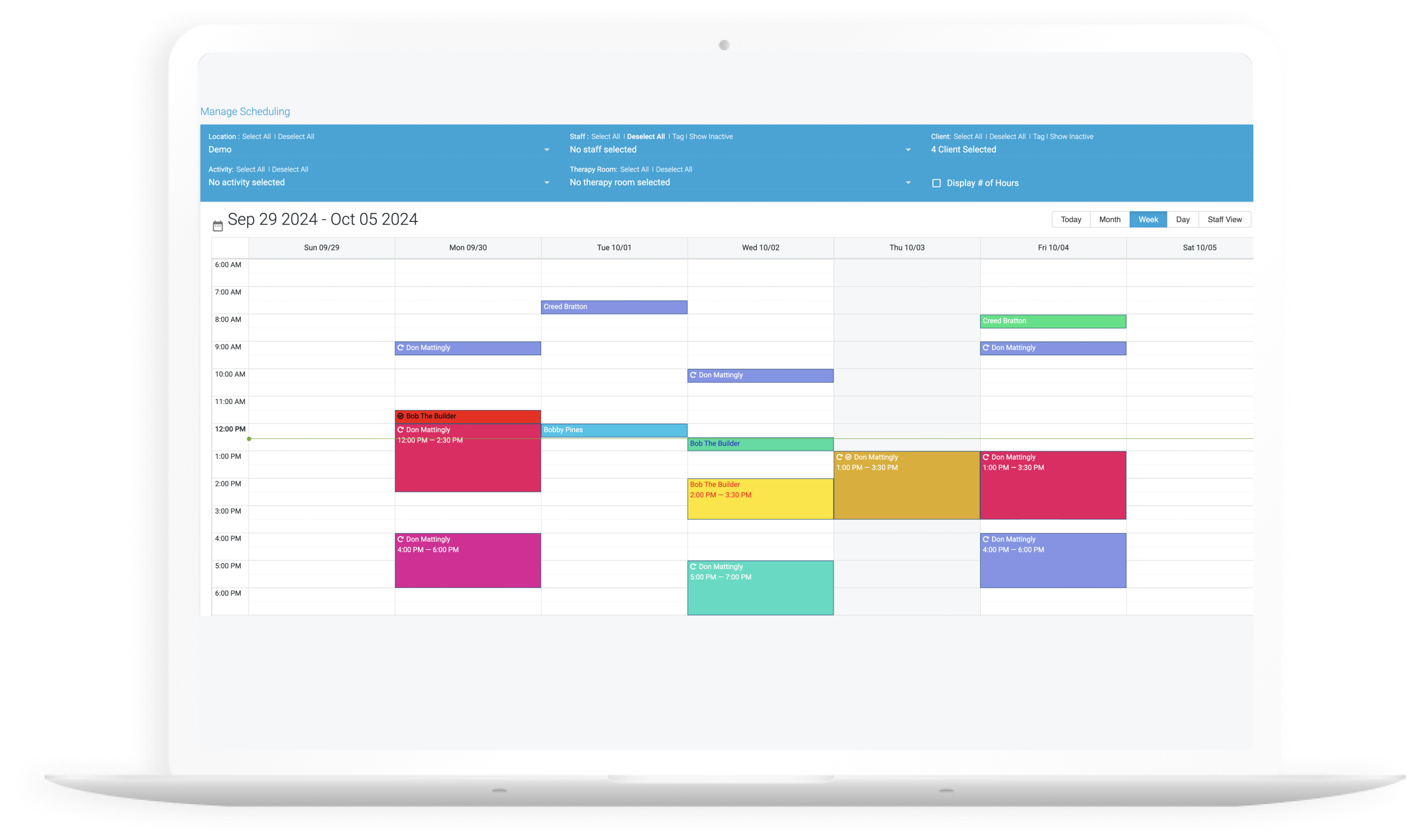 Scheduling Software